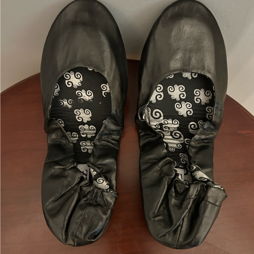 CAZZ Travel Slipper and Tote Bag Set, size 8